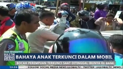 Bahaya Anak Terkunci dalam Mobil