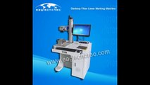 20w fiber laser marking machine engraving on resin material