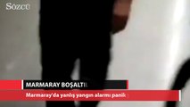 Marmaray'da yanlış anons panik yarattı