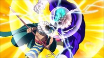 Sai Vs Lao-G Epic Scene DRILL Dragon Kick [HD] 1080p One Piece 710