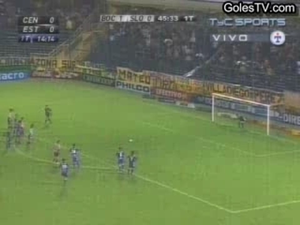 Rosario Central 2-2 Estudiantes (0-1 Moreno y Fabianesi)