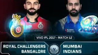 IPL 2017 | Match 12 | Highlights | RCBvsMI | Royal Challengers Bangalore vs Mumbai Indians