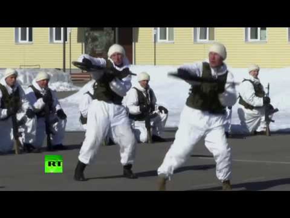Hand-To-Hand Combat: Russia holds military drills in Murmansk