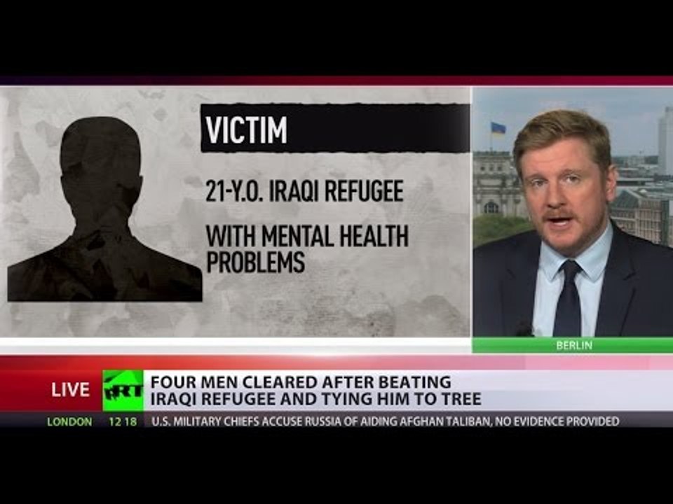 German court clears 4 men after they beat, tied Iraqi man to tree