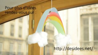 DIY : Un mobile arc en ciel