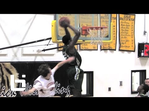 HS Soph Oscar Frayer Hits 360, Kills One Off The Glass, Kills Oop, Tip Dunk, One Hander