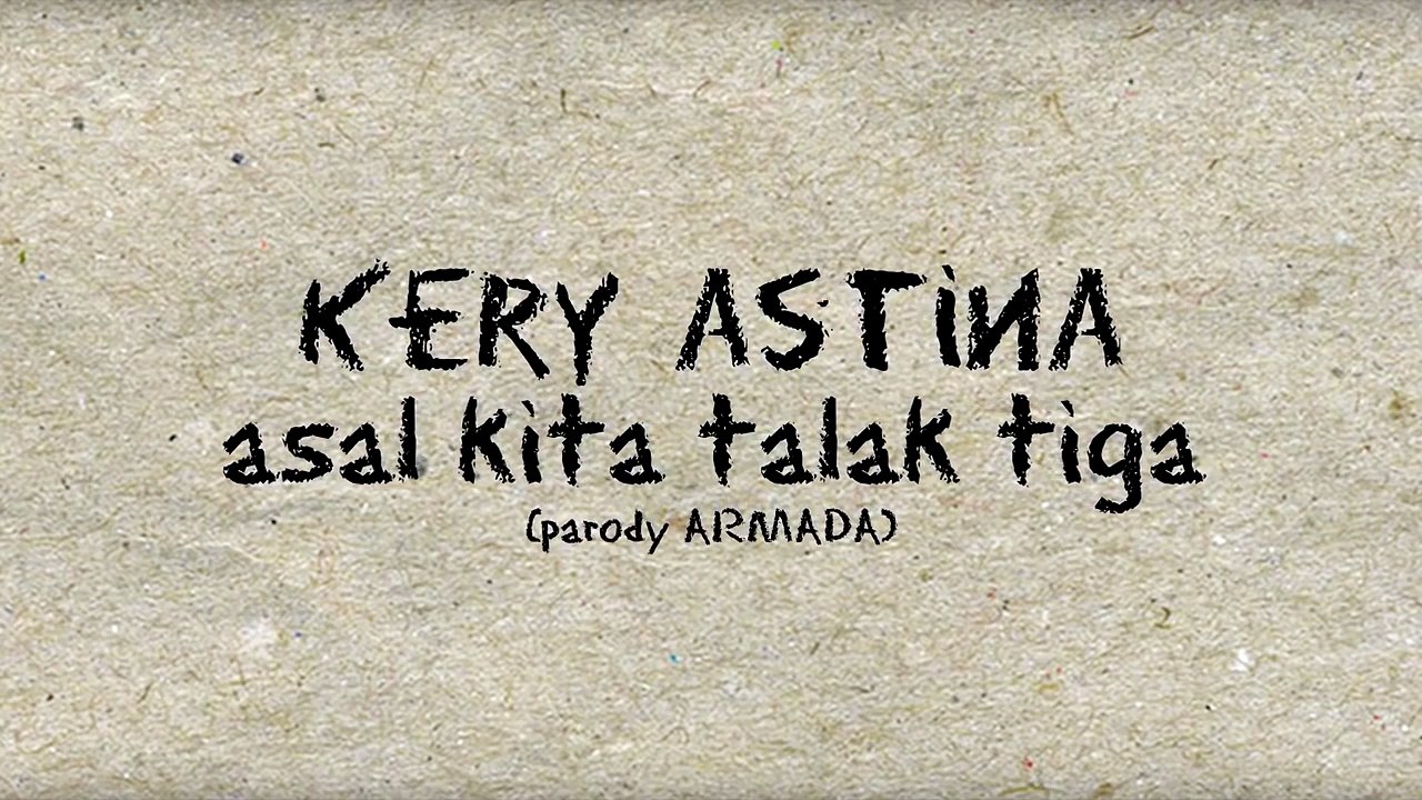 Parody Armada - Asal Kau Bahagia (Lucu)