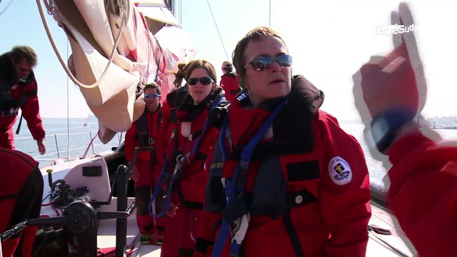 Voile. Embarquement avec l'équipage Team Jolokia