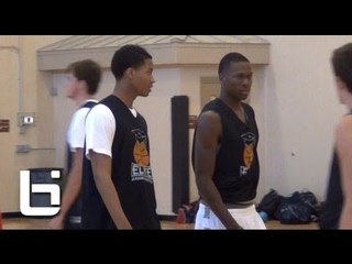 Chicago's DJ Williams + Brandon Hutton Go CRAZY at Elite Academic Showcase (BALLISLIFE Recap)
