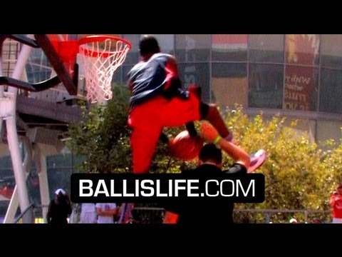 Jus Fly KILLS The Reverse Dunk Over 6'8 Dude & Wins Nike 3 on 3 Dunk Contest!
