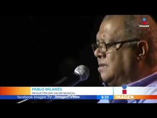 Pablo Milanés opina sobre el reguetón