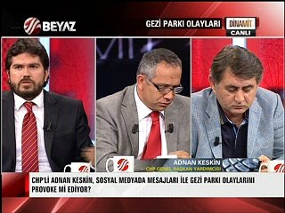 gezi olaylarında chp li adnan keskin nin provakasyonu