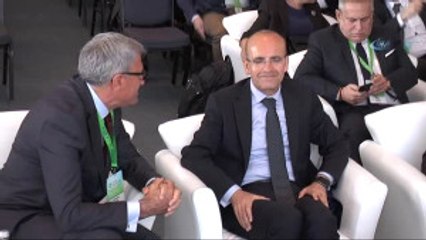 Başbakan Yardımcısı Mehmet Şimşek, Sigortacılarla Bir Araya Geldi