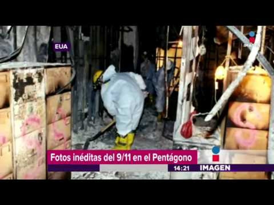 Nuevas imágenes del ataque al Pentágono