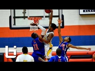 6'2 Morris Dunnigan NASTY Poster Dunk ALL Over 6'9 Cliff Alexander!