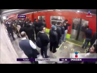 Así es como pondrán orden para subir y bajar en el metro