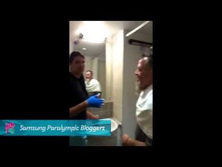 Katie Holloway - Team USA bonding, Paralympics 2012