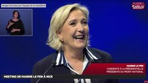 Meeting de Marine Le Pen à Nice - Les matins de la présidentielle (28/04/2017)
