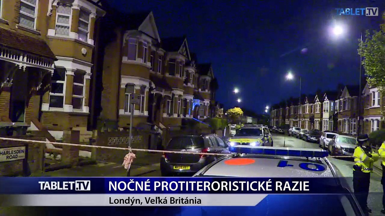 Protiteroristické komando postrelilo ženu pri razii v Londýne