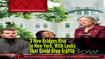3 New Bridges Rise in New York, With Looks That Could Stop Traffic -