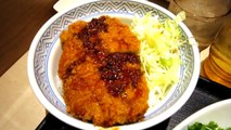 恵比寿店限定の吉野家のパクチー牛・チーズパゥチー牛・ソースかつ丼・カルビ一本焼