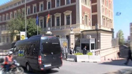 Almanya Başkonsolosluğu'nda Şüpheli Paket Alarmı