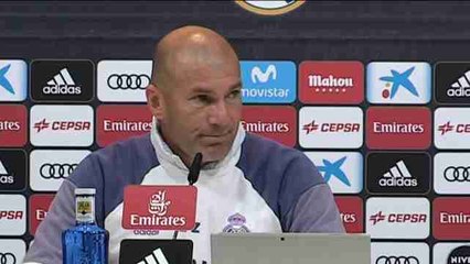 Zidane: "No estoy siendo injusto, tengo un inmenso respeto por mis jugadores"