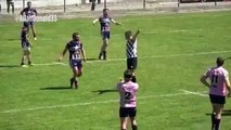 Horrific moment rugby league player knocks referee unconscious with punch in brutal attack
