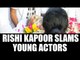 Rishi Kapoor lashes out at young actors who skipped Vinod Khanna’s funeral | Oneindia News