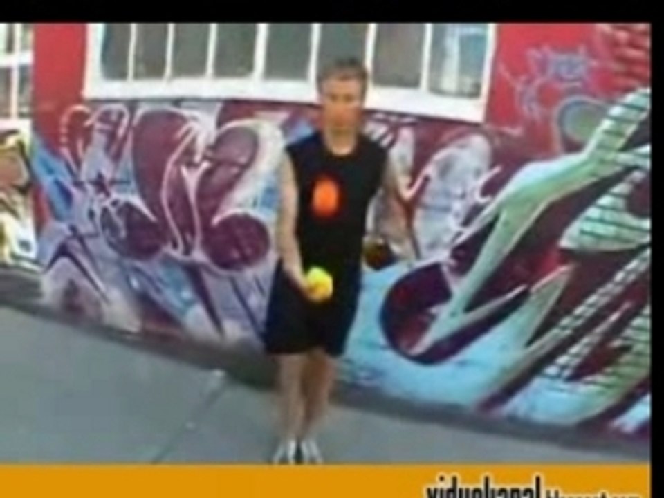 Awesome Foot  Juggling