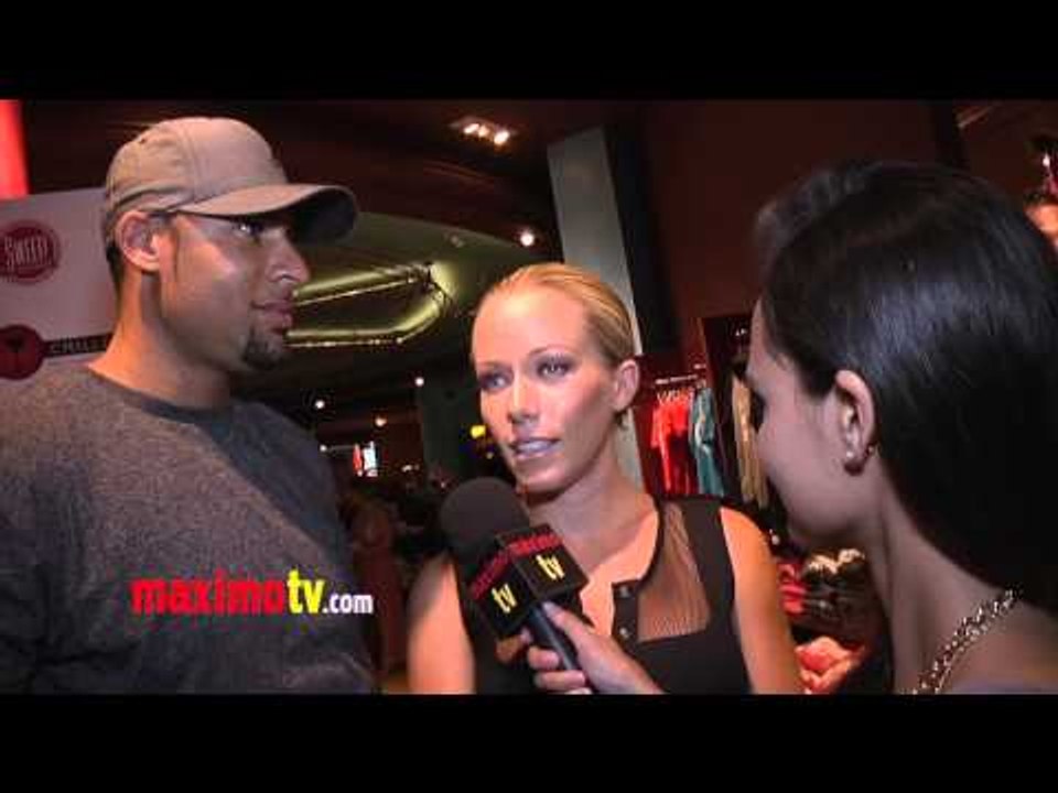 Kendra Wilkinson & Hank Baskett Interview at Jessica Hall's Sweet! Birthday Party