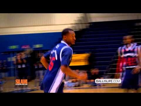 Cezar Guerrero Puts It Between Jahii Carson's Legs & Throws Behind Back Pass For The Dunk!