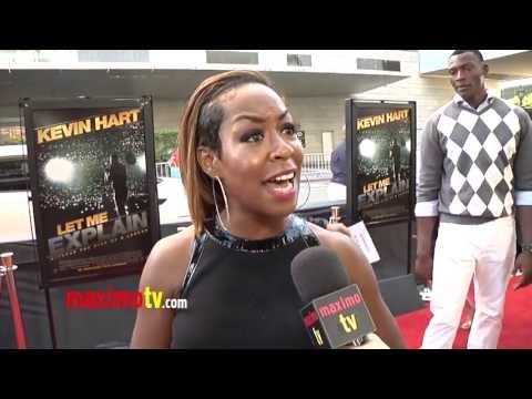 Tichina Arnold Interview at KEVIN HART Let Me Explain Movie Premiere Red Carpet in Los Angeles