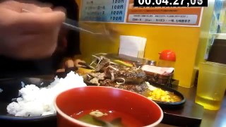 【メガ盛り】三浦のハンバーグ御茶ノ水店のメガハンバーグ１ｋｇ