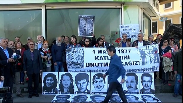 1 Mayıs 1977'de Hayatını Kaybedenler Kazancı Yokuşunda Anıldı