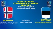 NORWAY / ESTONIA - RUGBY EUROPE CONFERENCE 2 NORTH 2016-2017