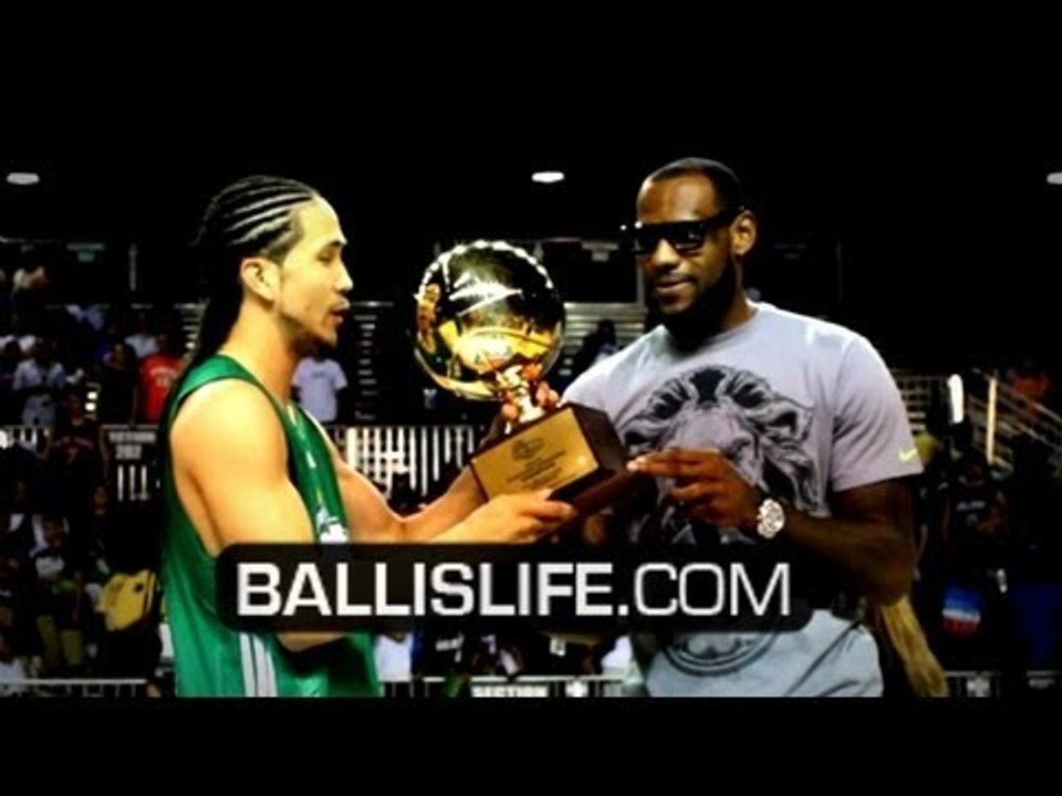 Kenny Dobbs Impresses LeBron James, Wins The Sprite Slam Dunk Showdown!!