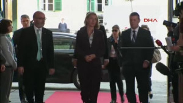 Avrupa Birliği Dışişleri ve Güvenlik Politikaları Yüksek Temsilcisi Mogherini Türkiye Ile...