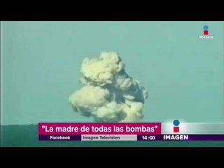 EU lanzó la más poderosa de sus armas no nucleares sobre Afganistán