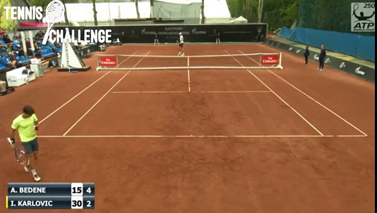 Ivo Karlovic vs Aljaz Bedene - Highlights BUDAPEST 2017