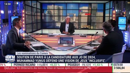 Les nominations du Comex: Nathalie Balla, Muhammad Yunus et Maxime Gonalons – 28/04