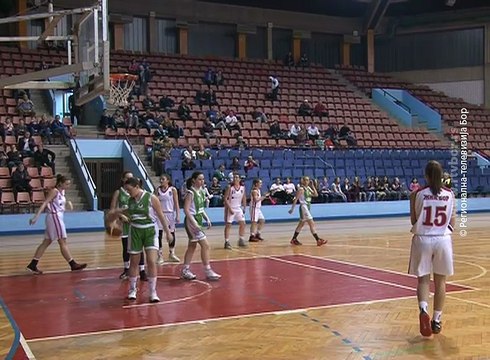 Košarkašice Bora proslavljaju plasman u Prvu ligu, 28. april 2017. (RTV Bor)