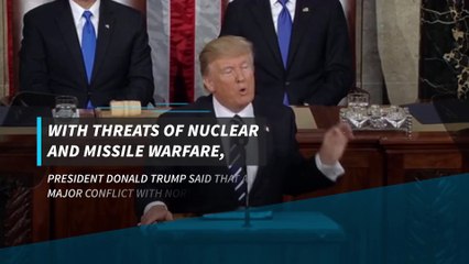 Trump: ‘Major, major conflict’ with North Korea is possible