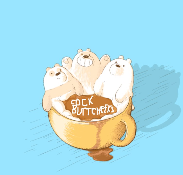 We Bare Bears EDITED - C*ck Buttcheeks (Coffee Cave) (Ending)