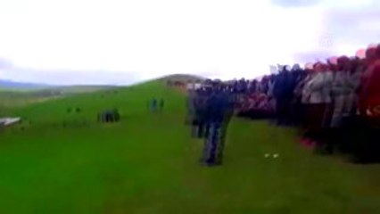 Kırgızistanda Heyelan