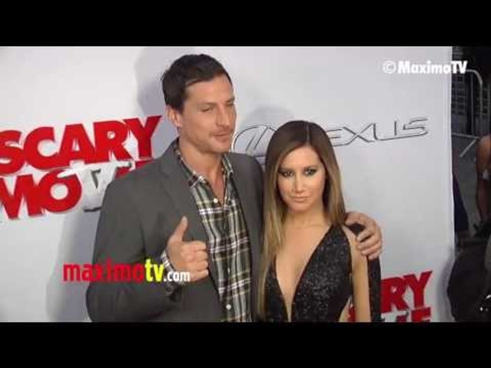 Ashley Tisdale and Simon Rex "Scary Movie 5" Premiere Arrivals