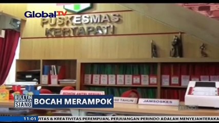 Télécharger la video: 2 Bocah Dibawah Umur Nekat Bobol Puskesmas