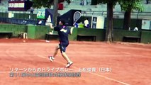 リターンからのドライブボレー　上松俊貴（日本）　第八回アジア選手権代表の技術　The Art of Soft Tennis