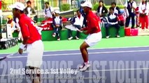 2nd Serve & 1st Volley The Art of Soft tennis 2ndサーブからの1stボレー　ソフトテニスの技法　高川経生