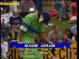 WASIM AKRAM vs CURTLY AMBROSE   HUGE SIX   1988 89